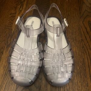 MINI MELISSA KIDS' POSSESSION FISHERMAN JELLY SANDALS - US SIZE 2